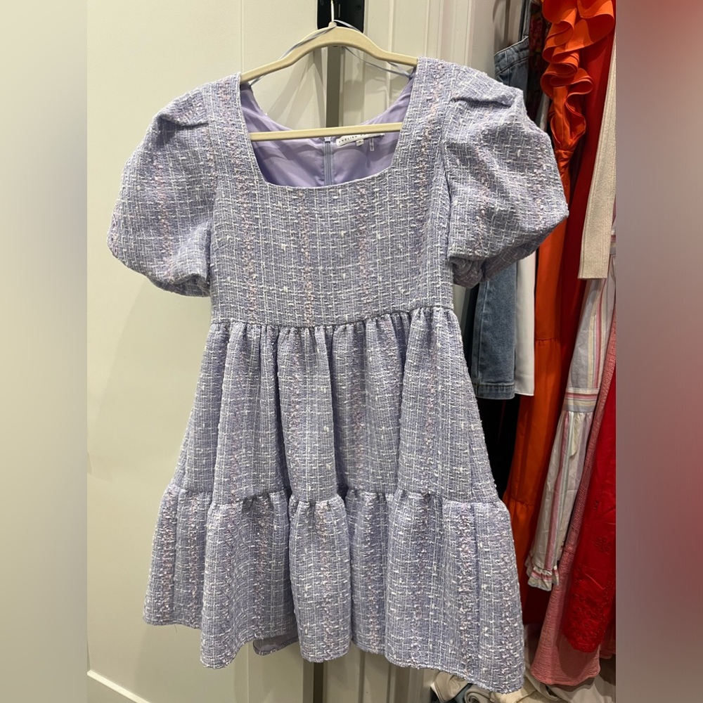 English Factory Purple Tween dress mini